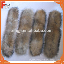 China Manufacturer Natural Raccoon Fur Trimming
